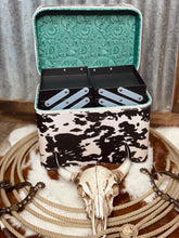 Load image into Gallery viewer, Cow Print Make-Up Box