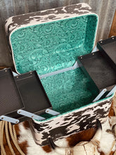 Load image into Gallery viewer, Cow Print Make-Up Box