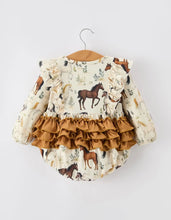 Load image into Gallery viewer, Golden Gallop Romper
