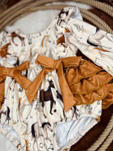 Load image into Gallery viewer, Golden Gallop Romper