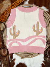 Load image into Gallery viewer, Pink Sands Vest Cardigan