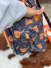 Load image into Gallery viewer, Henny Highlander Diaper Bag
