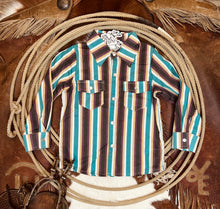 Load image into Gallery viewer, Zach Long Sleeve Pearl Snap
