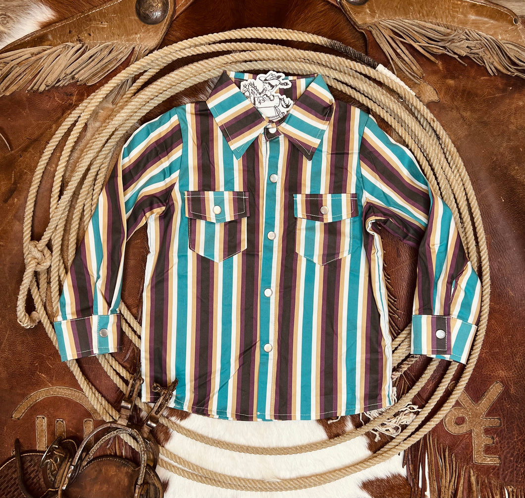 Zach Long Sleeve Pearl Snap