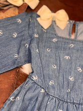 Load image into Gallery viewer, Ringer Denim Dress
