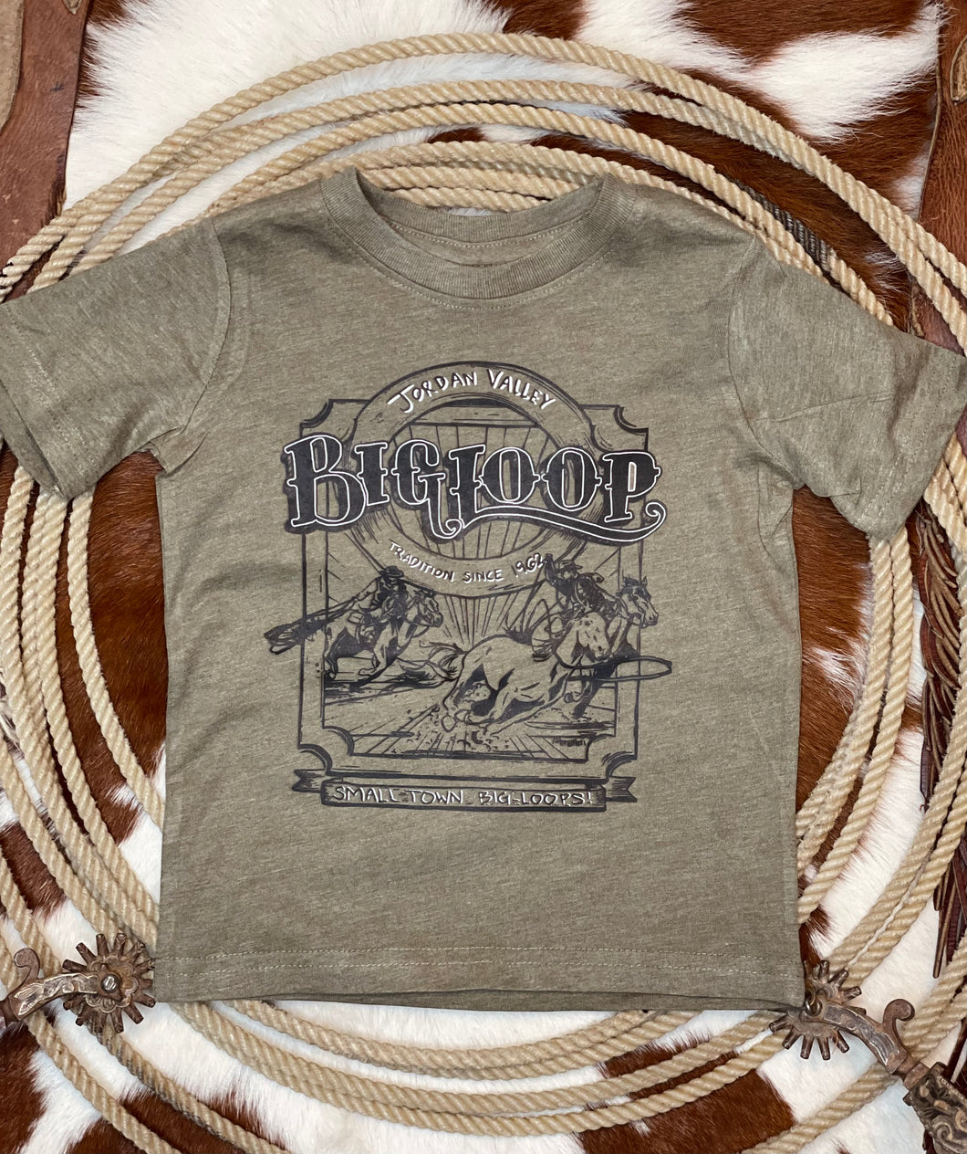 Big Loop Tee - Olive