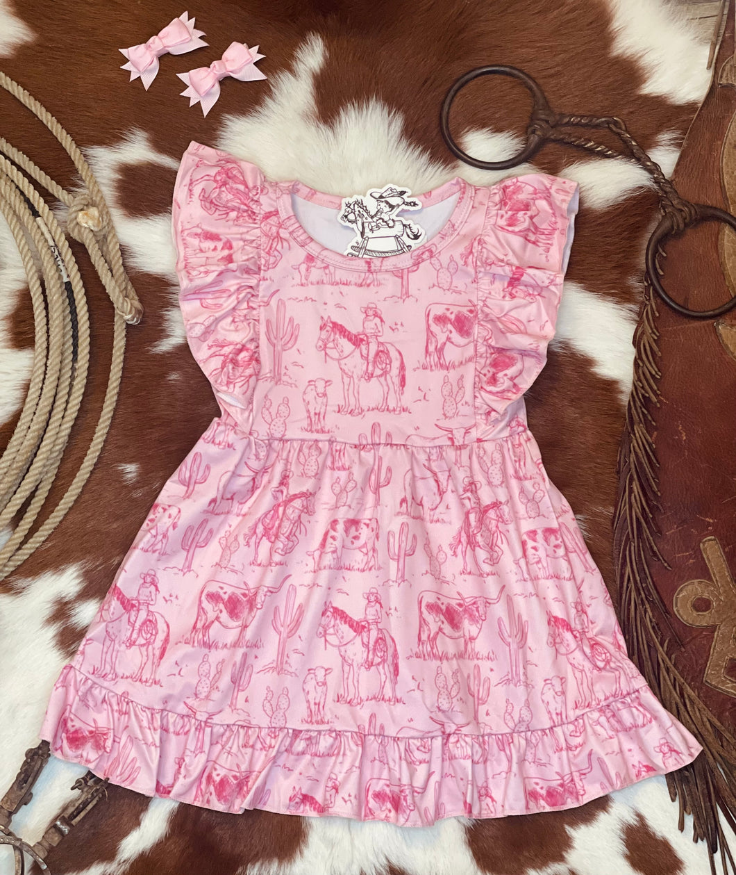 Pink Desert Days Dress