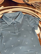 Load image into Gallery viewer, Lubbock Longhorn Polo Tee
