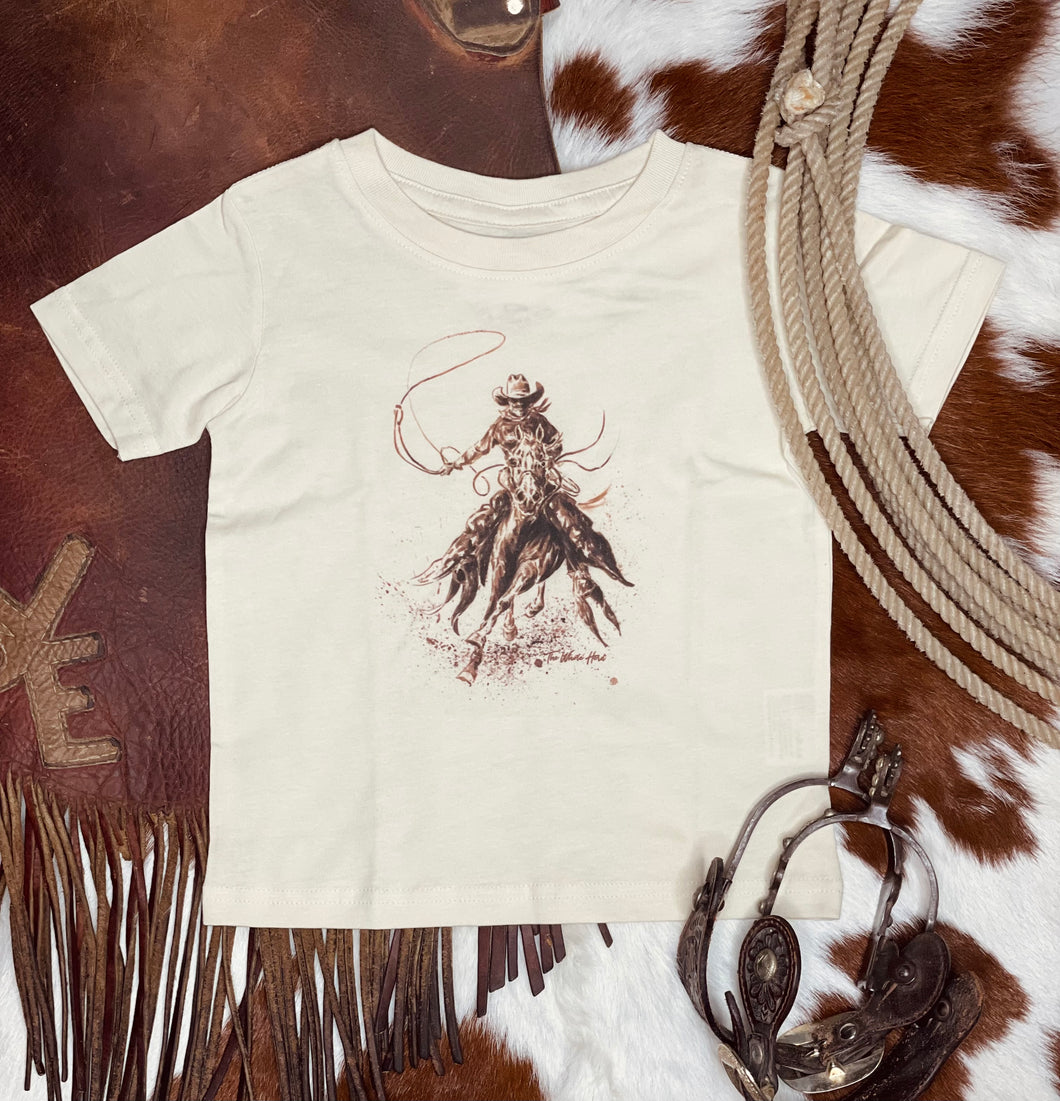 Straight Away Cowboy Tee