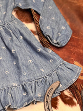 Load image into Gallery viewer, Ringer Denim Dress
