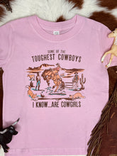 Load image into Gallery viewer, Toughest Cowboys Are Cowgirls Tee
