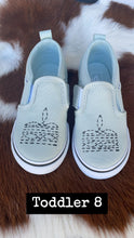 Load image into Gallery viewer, Sage Boot Stitch Painted Vans
