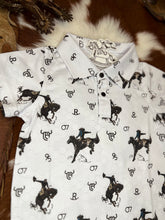 Load image into Gallery viewer, Vintage Bronc Polo Tee
