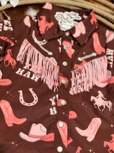 Load image into Gallery viewer, Yeehaw Fringe Dress
