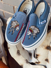 Load image into Gallery viewer, Hand Painted Indian Headdress Vans
