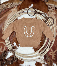Load image into Gallery viewer, Horseshoe Sweater - Brown
