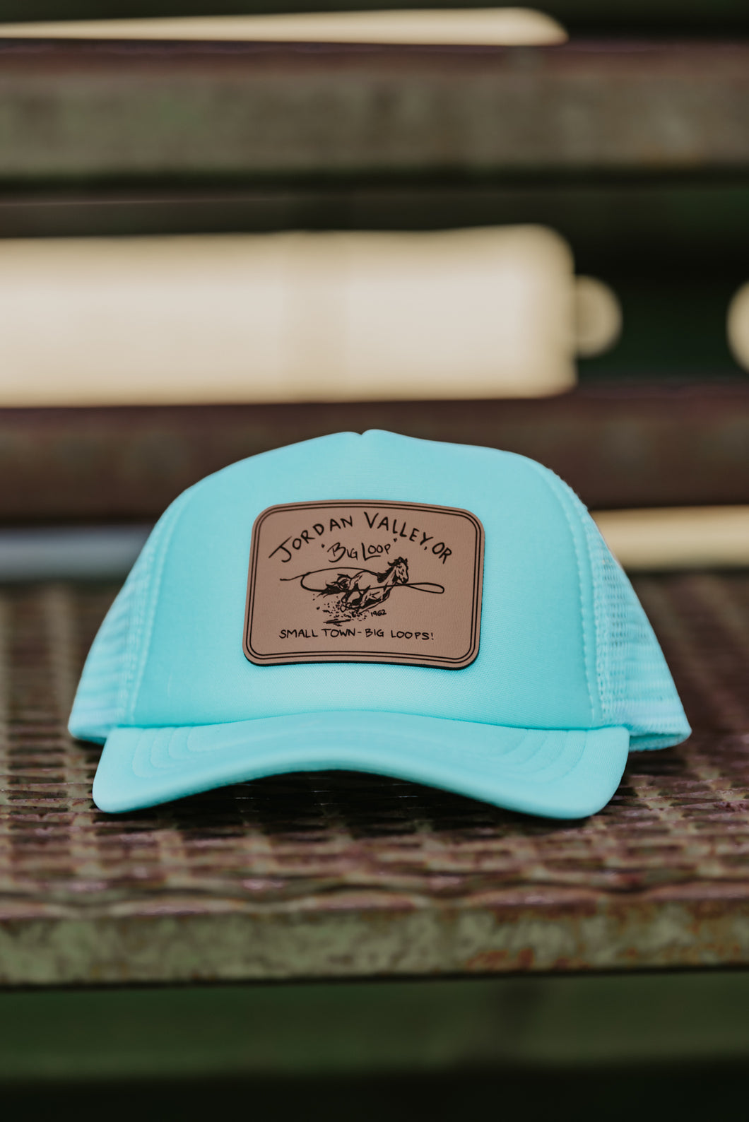 Big Loop Foam Snap Back - Turquoise