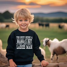 Load image into Gallery viewer, Mama’s Boy Crew Neck
