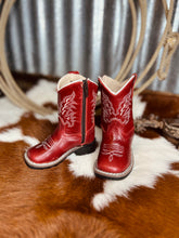 Load image into Gallery viewer, Dixie Red Cowboy Boots - Toddler
