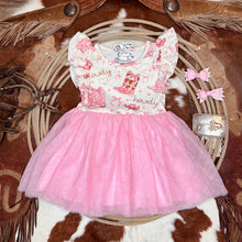 Load image into Gallery viewer, Howdy Cowgirl Tutu Dress
