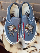 Load image into Gallery viewer, Hand Painted Indian Headdress Vans
