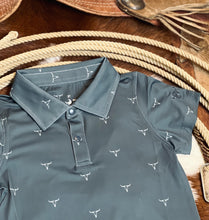 Load image into Gallery viewer, Lubbock Longhorn Polo Tee

