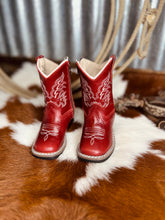 Load image into Gallery viewer, Dixie Red Cowboy Boots - Toddler

