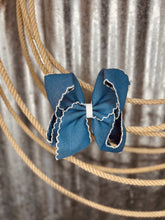 Load image into Gallery viewer, Southern Bell Bow - Denim
