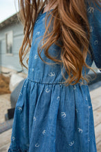 Load image into Gallery viewer, Ringer Denim Dress
