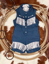 Load image into Gallery viewer, Rodeo Sweetheart Vintage Romper
