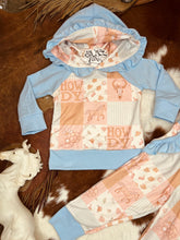 Load image into Gallery viewer, Howdy Sweetheart Hooded Set
