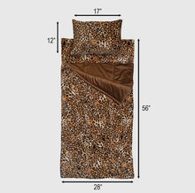 Load image into Gallery viewer, Leopard Slumber Bag
