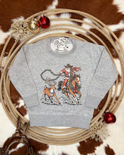 Load image into Gallery viewer, Ropin’ Christmas Crewneck
