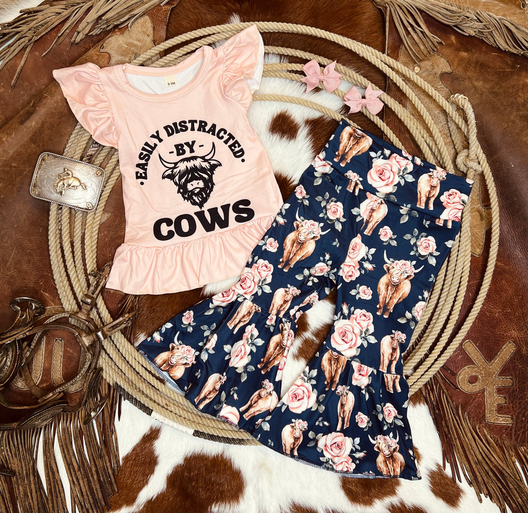 Easily Distracted By Cows Set