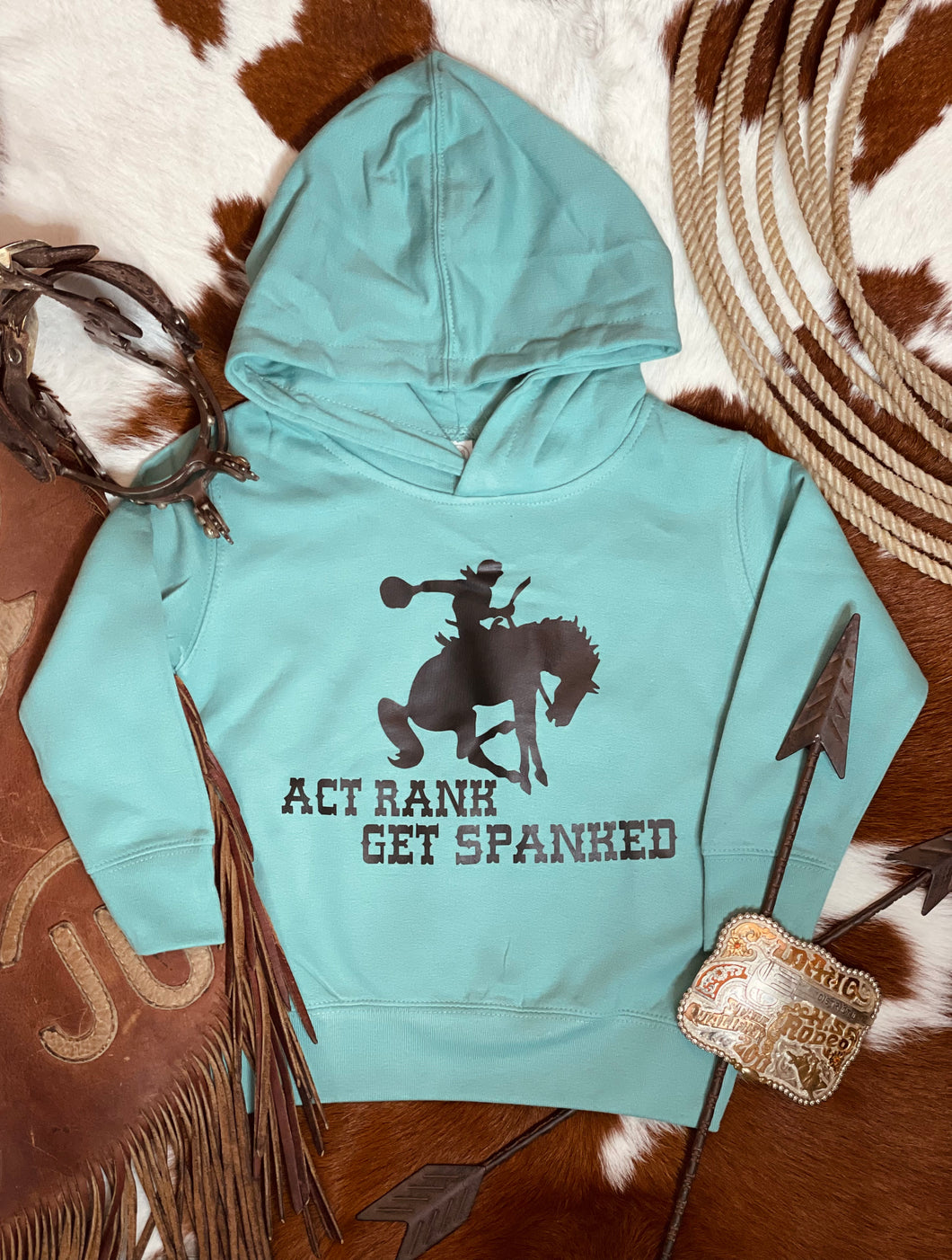 Act Rank Get Spanked Hoodie