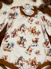 Load image into Gallery viewer, Wrangle Em’ Up Long Sleeve Tee
