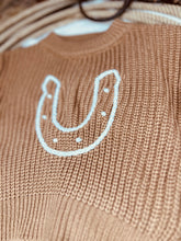 Load image into Gallery viewer, Horseshoe Sweater - Brown
