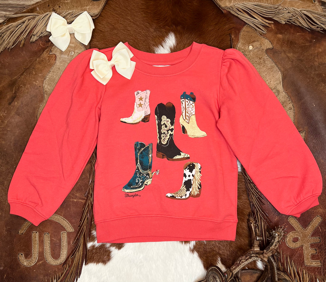 Kickin’ Up Boots Long Sleeve