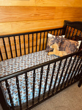 Load image into Gallery viewer, Cowboy Blues Crib Sheet
