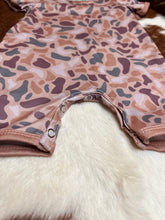 Load image into Gallery viewer, Camo Hunter Romper

