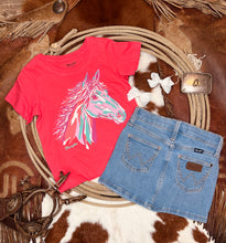 Load image into Gallery viewer, Painted Horse Wrangler Tee
