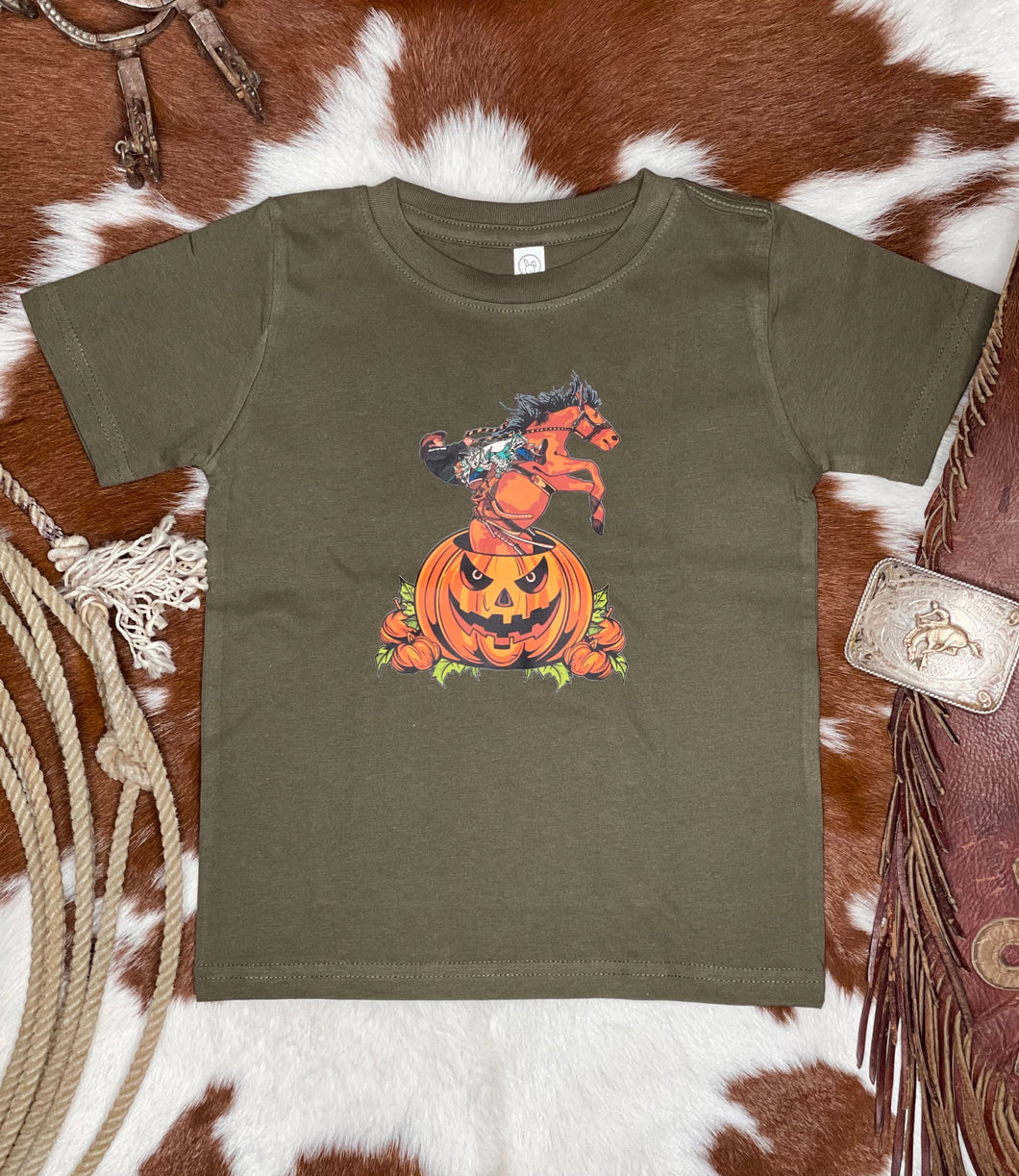 Buckin Pumpkin Tee