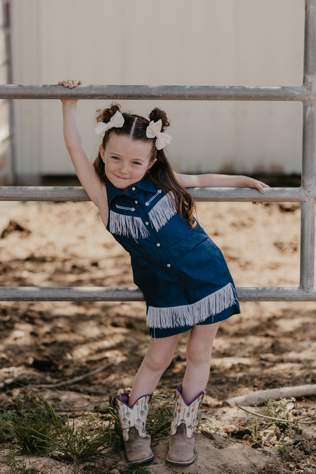 Rodeo Sweetheart Vintage Romper