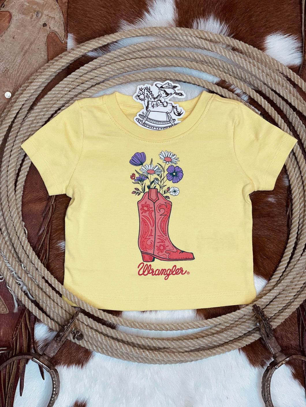 Daisy Do Boot Tee