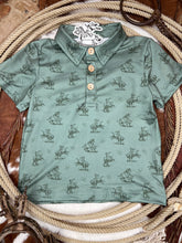 Load image into Gallery viewer, Bucking Bulls Polo
