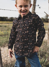 Load image into Gallery viewer, Saddle Buster Button Up Long Sleeve
