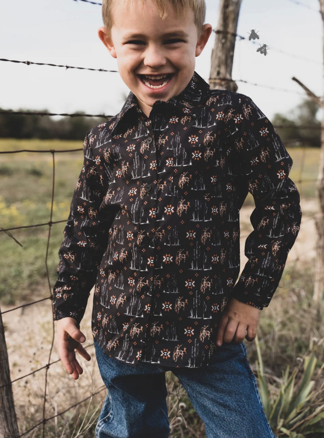 Saddle Buster Button Up Long Sleeve