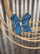 Load image into Gallery viewer, Southern Bell Bow - Denim
