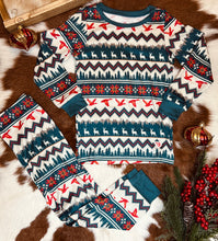 Load image into Gallery viewer, Hunters Christmas Two Piece Pjs
