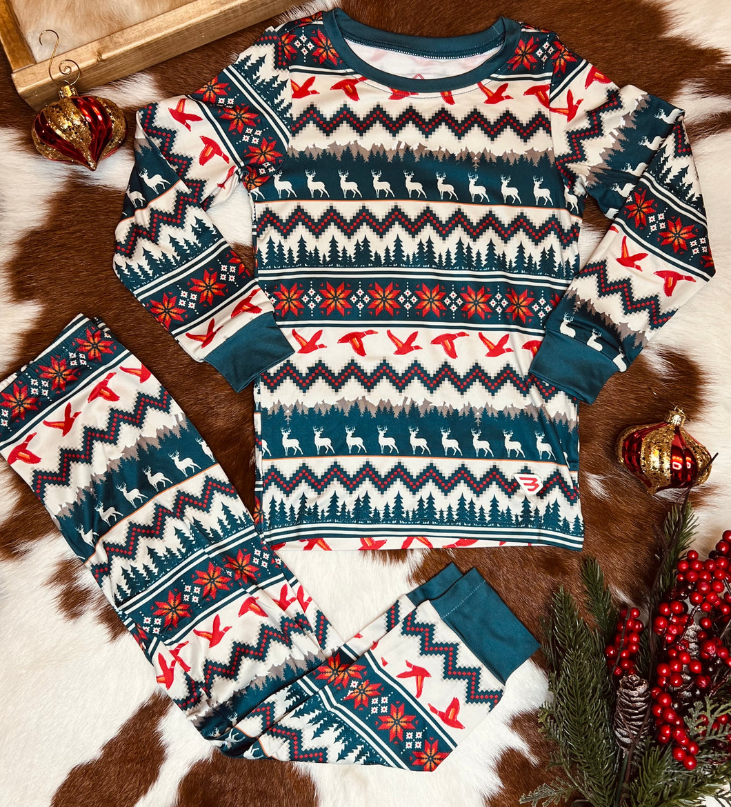 Hunters Christmas Two Piece Pjs